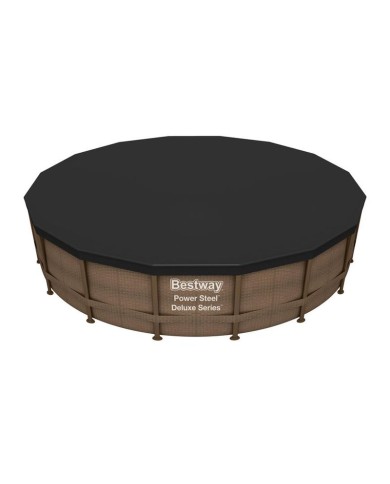Plachta Bestway® FlowClear™, 58249, čierna, bazénová, 488 cm