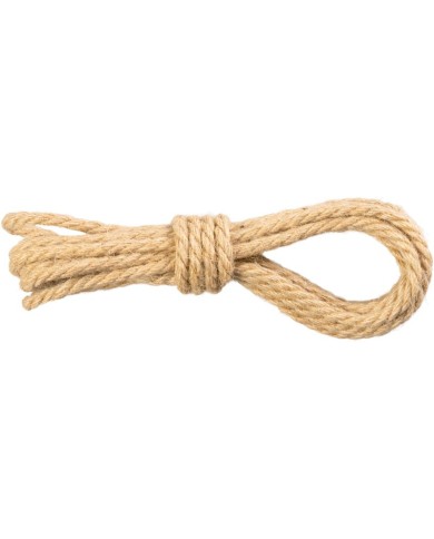 Lano Strend Pro Garden, jutové, prírodné, 6 mm, stáčané, L-3 m