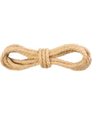 Lano Strend Pro Garden, jutové, prírodné, 8 mm, stáčané, L-3 m