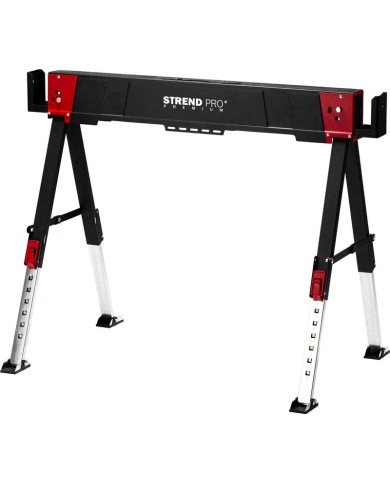 Koza stavebná Strend Pro Premium, 103,5x70x61/85cm, s nastaviteľnou výškou, podpera