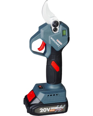 Nožnice Worcraft Home CSC-S20LiBCM ShareSYS, BRUSHLESS, 20V Li-Ion, záhradné, akumulátorové, na konáre, cut.30 mm, SET v kufri