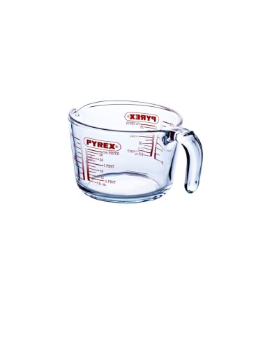 Odmerka 1L, 16x11cm, sklo číre PYREX