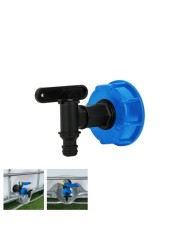 Ventil plast s redukciou IBC sada GW S60x6 /GZ 2"x 3/4" plast zavit KLC