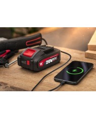 Akumulátor Worcraft CLB-20V-4.0S, ShareSYS, 4000 mAh, S20Li, rýchlonabíjanie, funkcia powerbank