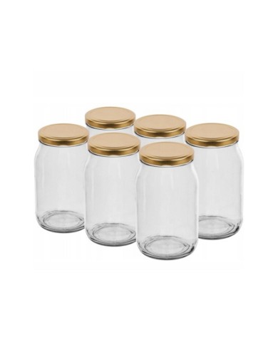 Pohár zavárací TO 82 900 ml s viečkom balenie 6ks