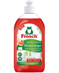 Prostriedok Frosch, na umývanie riadu, červený pomaranč, 500 ml