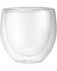 Pohár MagicHome Lungo na kávu/čaj, termo s dvojitou stenou, 170 ml, bal. 2 ks