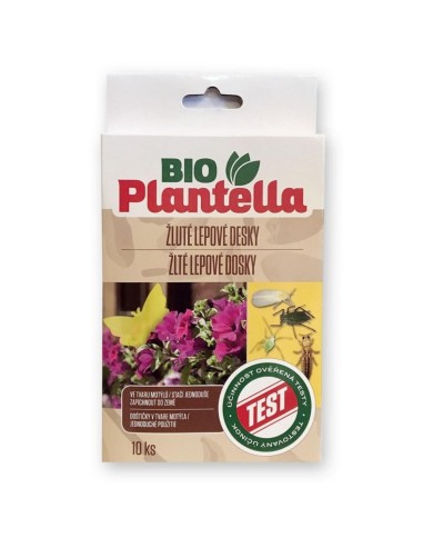 Lepidlo dosky na hmyz, lapač 10 ks motýlik BIO PLANTELLA KLC