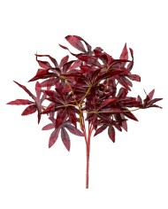 Ozdoba zapichovacia vetvička jeseň bordo 40cm
