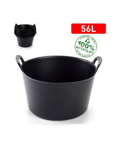 Koš/nádoba flexiplast 56l čierna