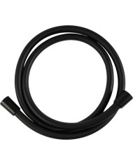 Hadica sprchová 1,5m PVC, matná čierna
