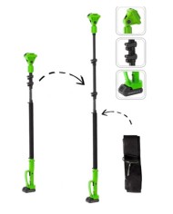 Tyč teleskopická pre nožnice AKU , pílku , nar. 28mm, 1,3m - 2,6m + popruh