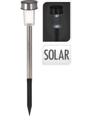 Lampa solárna nerez 36,5 cm mix KLC