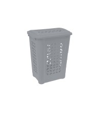 Kôš na špinavé prádlo UH 60 l 45x34x60 cm HAMPER severská šedá KLC