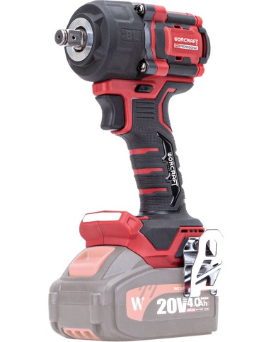 Uťahovák Worcraft CIW-S20LiB-750, 20V Li-Ion, rázový, 800 Nm, 1/2" square