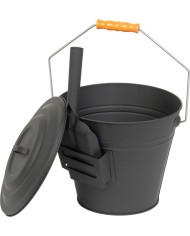 Vedro Strend Pro na popol, s lopatkou, 12 lit., 30x25 cm