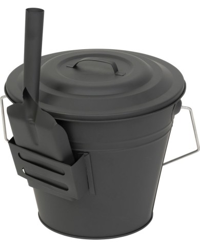 Vedro Strend Pro na popol, s lopatkou, 12 lit., 30x25 cm