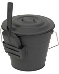 Vedro Strend Pro na popol, s lopatkou, 12 lit., 30x25 cm