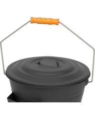 Vedro Strend Pro na popol, s lopatkou, 12 lit., 30x25 cm
