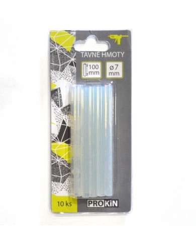 Hmoty tavné 7 x 100 mm 10ks PROKIN KLC