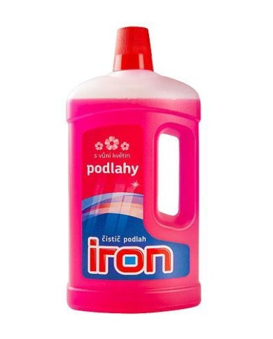 Čistič na podlahy IRON 1000 ml, vôňa kvetín