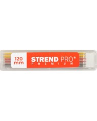 Tuha Strend Pro Premium, náhradná, pre tesársku ceruzku, značkovacia, 6 ks, mix farieb, 120 mm