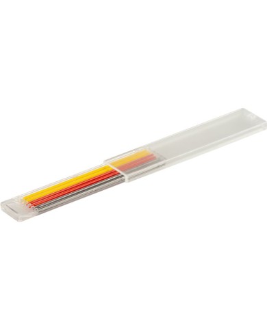 Tuha Strend Pro Premium, náhradná, pre tesársku ceruzku, značkovacia, 6 ks, mix farieb, 120 mm