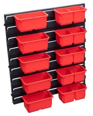 Boxy QBRICK® Organizer náhradný, ONE Organizer M/L, 11 dielna sada, na stenu