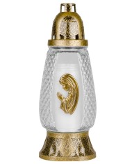 Kahanec Grave, sklo, Mária, 30 h, 100 g, 29 cm, na hrob