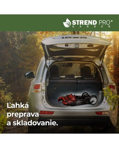 Vozík Praktik, skladací, PVC, 50 lit., max. 70 kg
