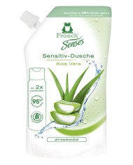 Sprchový gél Senses Frosch, Aloe vera, náhradná náplň, 500 ml