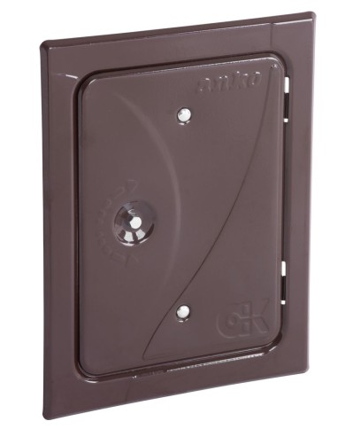 Dvierka Anko C2.1B 120x180 mm, komínové, hnedé, revízne