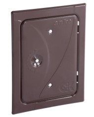 Dvierka Anko C2.1B 120x180 mm, komínové, hnedé, revízne