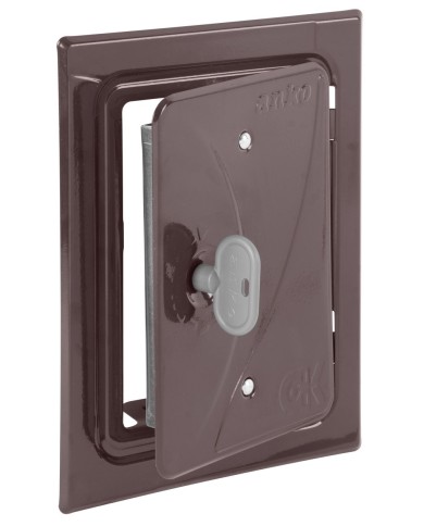 Dvierka Anko C2.1B 120x180 mm, komínové, hnedé, revízne