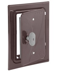Dvierka Anko C2.1B 120x180 mm, komínové, hnedé, revízne