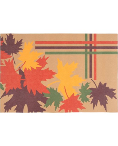 Rohožka MagicHome, pred dvere, Autumn, plast/latex, 40x60 cm