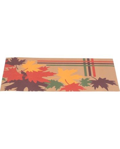 Rohožka MagicHome, pred dvere, Autumn, plast/latex, 40x60 cm