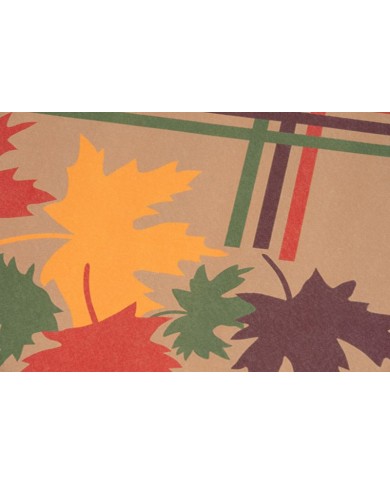 Rohožka MagicHome, pred dvere, Autumn, plast/latex, 40x60 cm