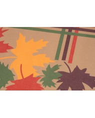Rohožka MagicHome, pred dvere, Autumn, plast/latex, 40x60 cm