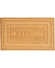 Rohožka MagicHome, pred dvere, Welcome, plast, 45x75 cm