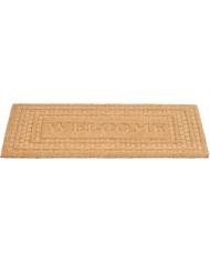 Rohožka MagicHome, pred dvere, Welcome, plast, 45x75 cm