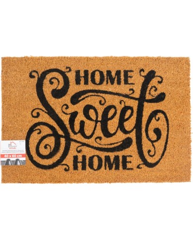 Rohožka MagicHome, pred dvere, Home sweet home, kokos/pvc, 40x60 cm