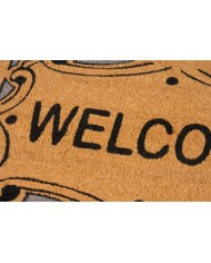 Rohožka MagicHome, pred dvere, Welcome, kokos/pvc, 40x60 cm