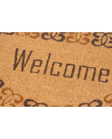 Rohožka MagicHome, pred dvere, Welcome, kokos/pvc, 40x60 cm