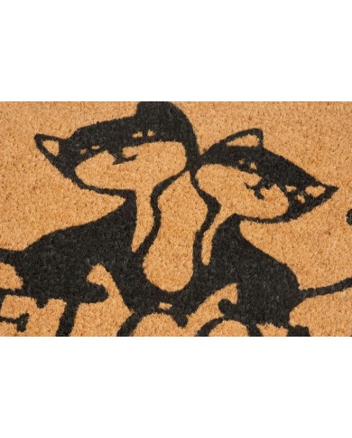 Rohožka MagicHome, pred dvere, Welcome, kokos/pvc, 40x60 cm