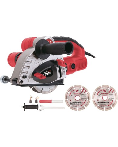Fréza Worcraft EWC-1500, drážkovacia, do muriva, 1500W, s príslušenstvom