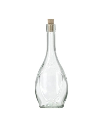 Fľaša na alkohol sklo 500ml IKONA s uzáverom X
