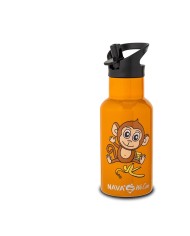 Termoflaša 350 ml nerez, opica oranžová NAVA