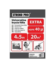 Fólia krycia Strend Pro Extra, maliarska, 4x5 m, 40µ, zakrývacia