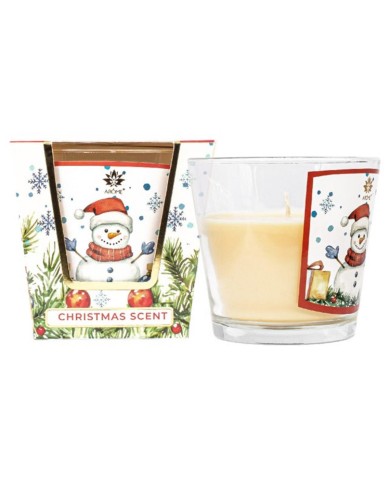 Sviečka vonná CHRISTMAS SCENT 120g v skle